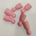 100 Pcs/Set 24*12mm Chess Pieces Board Games Accessories Marking Color Wooden Pieces