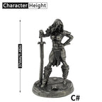 1PCS War Chess Table Game Ornaments Decorations Crafts Copper Undead Skeleton Soldiers Dolls Army Legion Model Toy Figurine