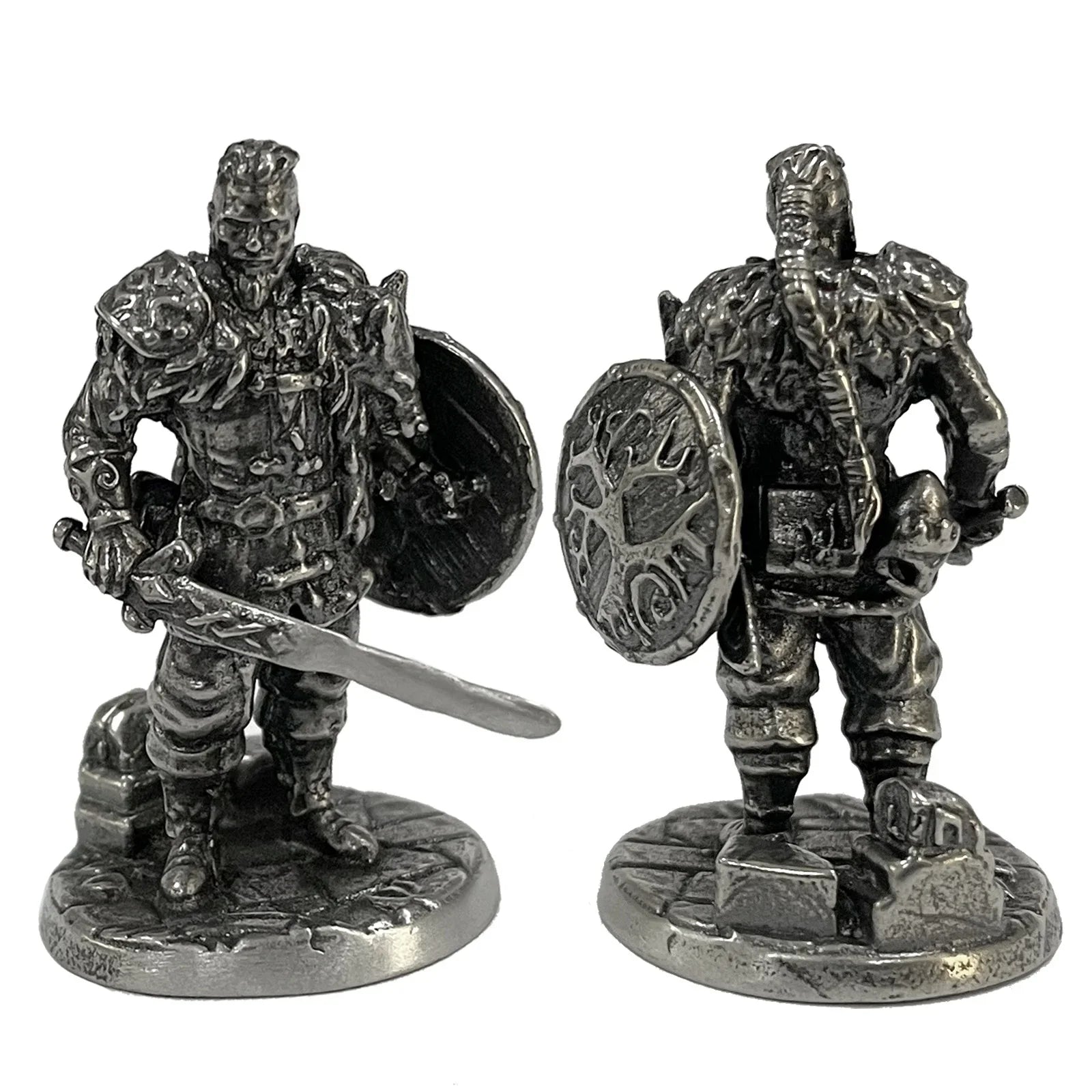 1PCS War Chess Table Game Ornaments Decorations Crafts Copper Undead Skeleton Soldiers Dolls Army Legion Model Toy Figurine
