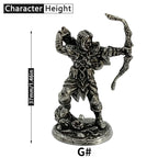 1PCS War Chess Table Game Ornaments Decorations Crafts Copper Undead Skeleton Soldiers Dolls Army Legion Model Toy Figurine