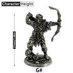 1PCS War Chess Table Game Ornaments Decorations Crafts Copper Undead Skeleton Soldiers Dolls Army Legion Model Toy Figurine