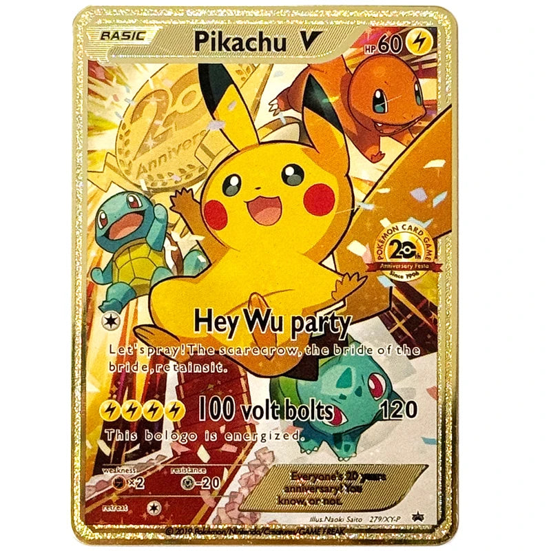 Anime Cartoon Pocket English Metal Card Mewtwo Vmax GX EX Series Arceus Charizard Raichu Collection Battle Cards Children's Gift