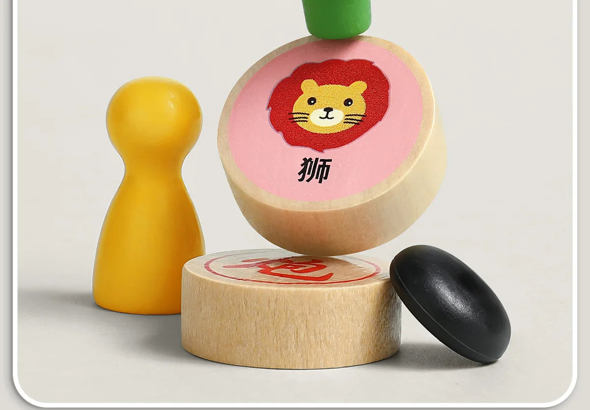 Gozi Chess Flying Chess Checkers Children's Edition Multi-function Chess Board Multi-in-One Chess Educational Toys Primary