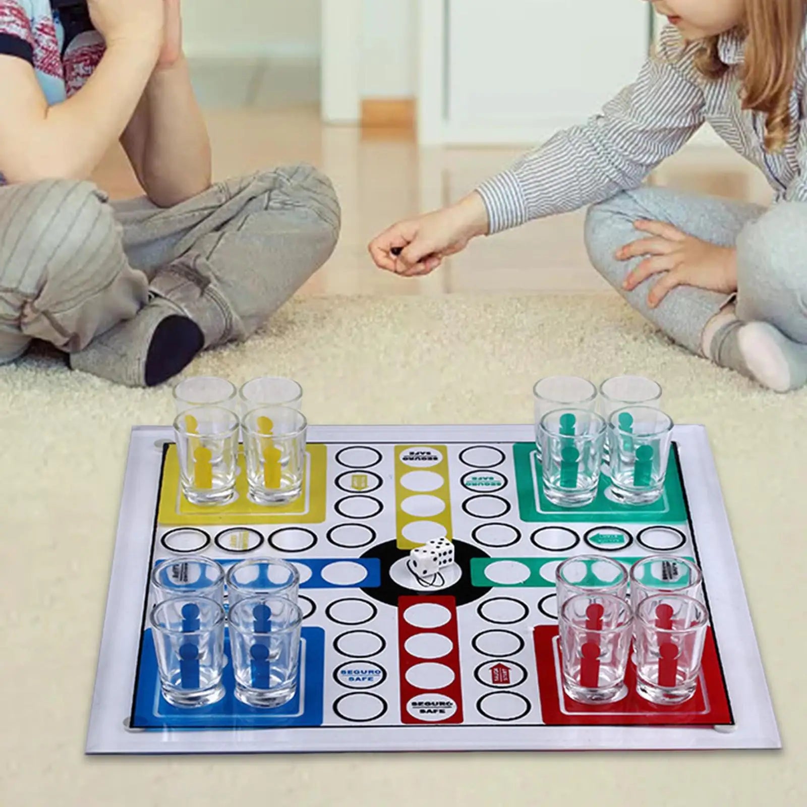 Wine Cup Flying Chess Chess Game Novelty Family Fun Game Toys Table Games for Party
