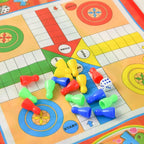 A Set Board Game Flying Chess Checkers Pieces Board Game Flying Chess Checkers Pieces Gobang Puzzle Chessboard Games Accessories