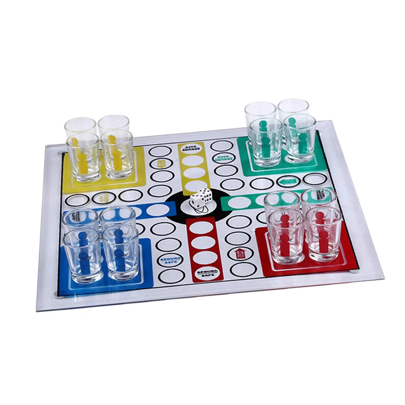 Wine Cup Flying Chess Chess Game Novelty Family Fun Game Toys Table Games for Party